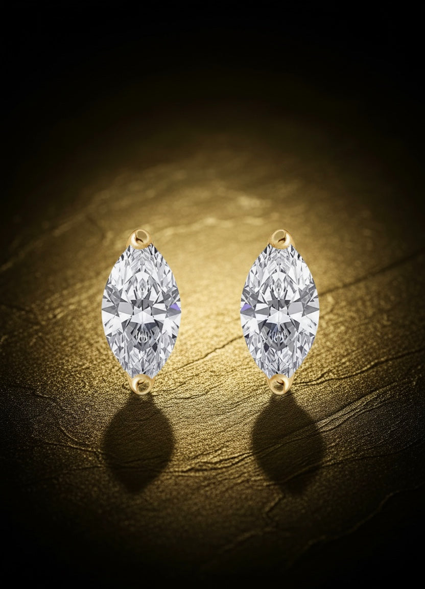 Aurora shard earrings